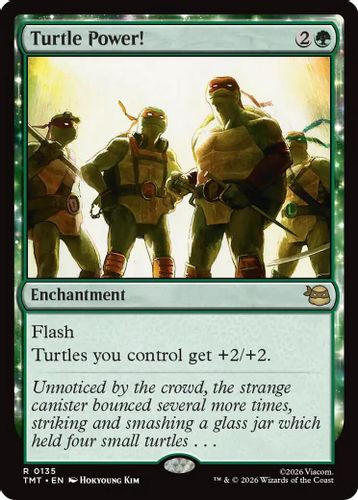 [TMT-0135](R) Turtle Power! (Foil)