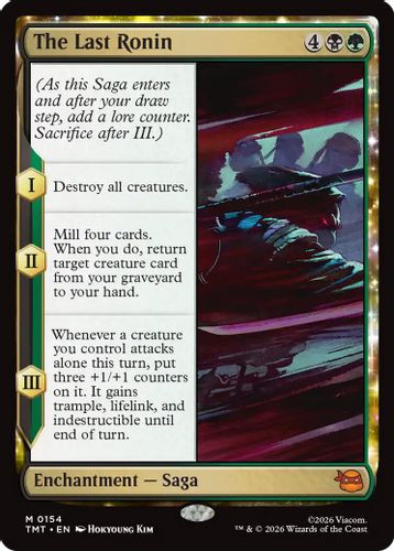 [TMT-0154](M) The Last Ronin (Foil)
