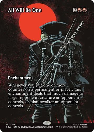 [PZA-0008](M) All Will Be One (Borderless) (Foil)