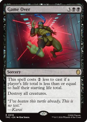 [TMC-0018](R) Game Over