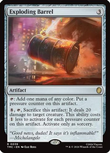 [TMC-0039](R) Exploding Barrel