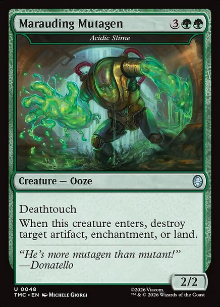 [TMC-0048](U) Marauding Mutagen - Acidic Slime (Surge Foil)