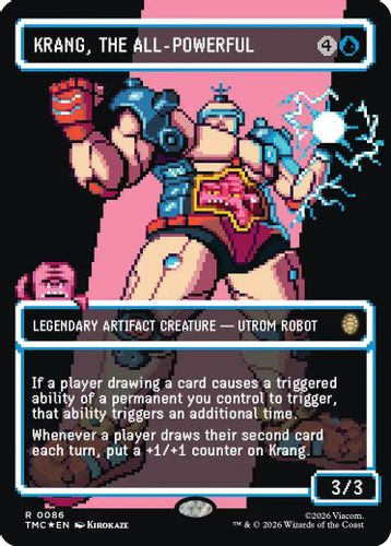 [TMC-0086](R) Krang, the All-Powerful (Borderless) (Surge Foil)