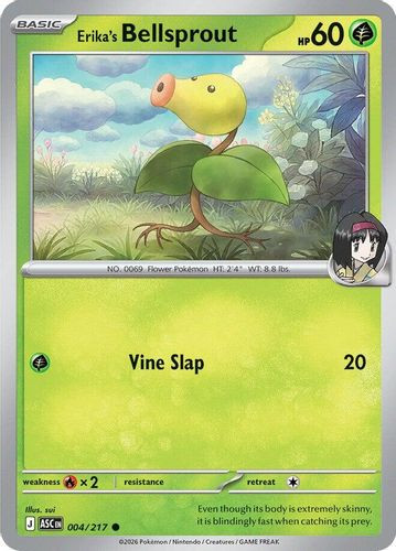 |ME02A|[ASC-004/217](C) Erika's Bellsprout