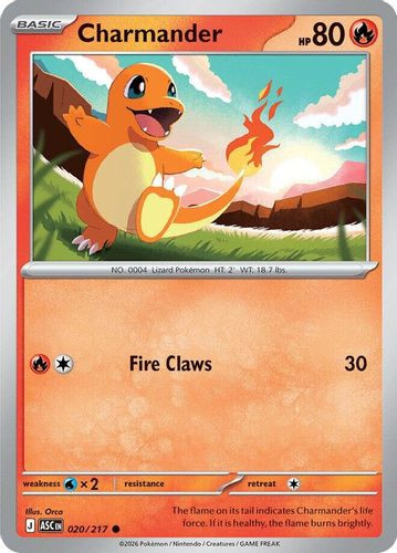 |ME02A|[ASC-020/217](C) Charmander