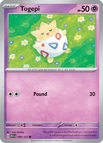 |ME02A|[ASC-080/217](C) Togepi