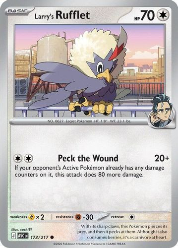 |ME02A|[ASC-173/217](C) Larry's Rufflet