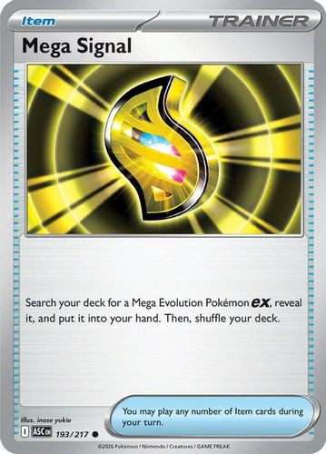 |ME02A|[ASC-193/217](C) Mega Signal {Reverse Holo}