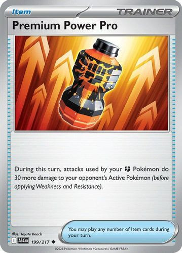 |ME02A|[ASC-199/217](UC) Premium Power Pro {Reverse Holo}