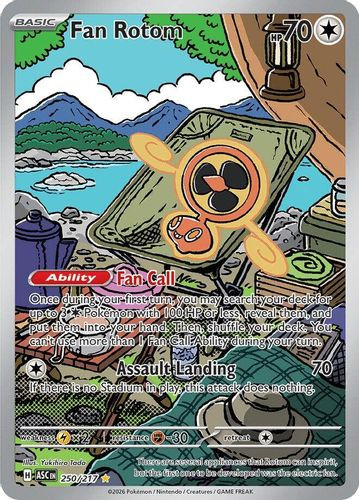 |ME02A|[ASC-250/217](GR) Fan Rotom {Holo}