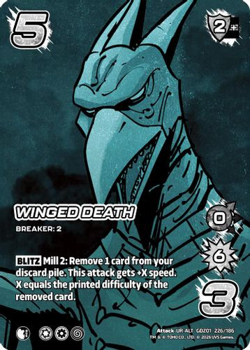 [GDZ01-226/186](UR-ALT) Winged Death (Alternate Art) (Foil)