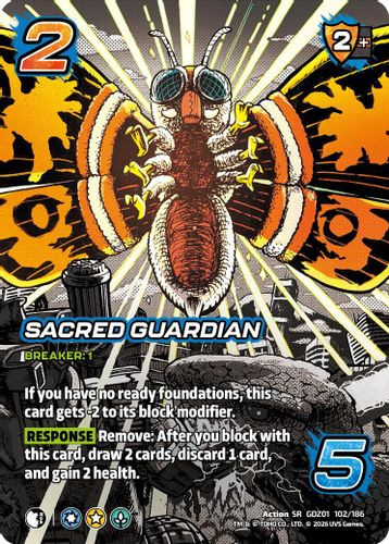 [GDZ01-102/186](SR) Sacred Guardian (Foil)