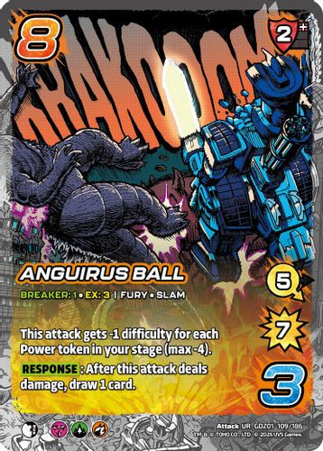 [GDZ01-109/186](UR) Anguirus Ball (Foil)