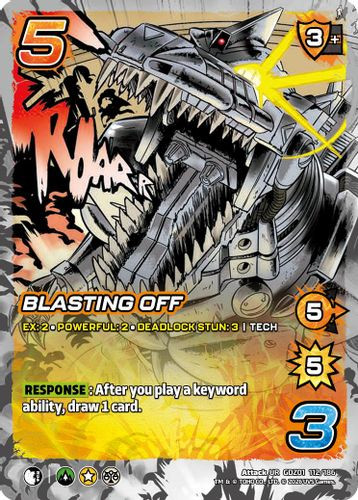 [GDZ01-112/186](UR) Blasting Off (Foil)