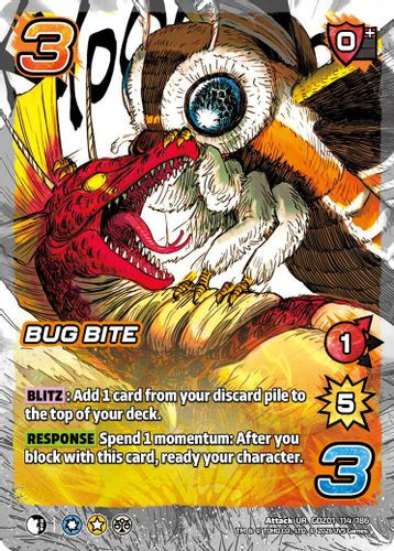 [GDZ01-114/186](UR) Bug Bite (Foil)