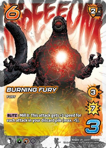 [GDZ01-115/186](UR) Burning Fury (Foil)
