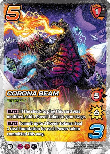 [GDZ01-116/186](UR) Corona Beam (Foil)