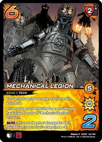 [GDZ01-048/186](R) Mechanical Legion (Foil)