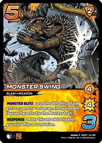 [GDZ01-054/186](R) Monster Swing (Foil)