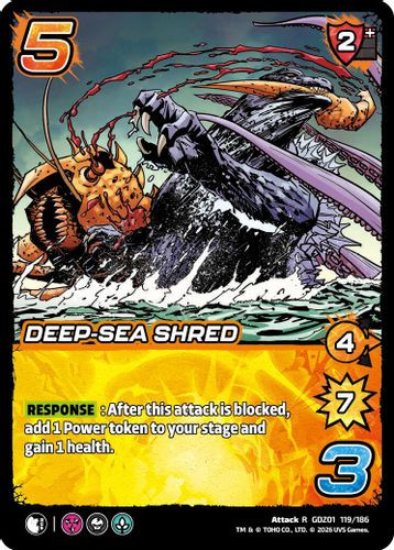 [GDZ01-119/186](R) Deep-Sea Shred (Foil)