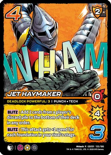 [GDZ01-133/186](R) Jet Haymaker (Foil)