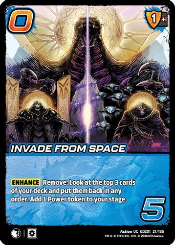 [GDZ01-021/186](UC) Invade from Space