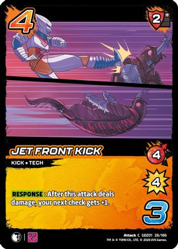 [GDZ01-028/186](C) Jet Front Kick
