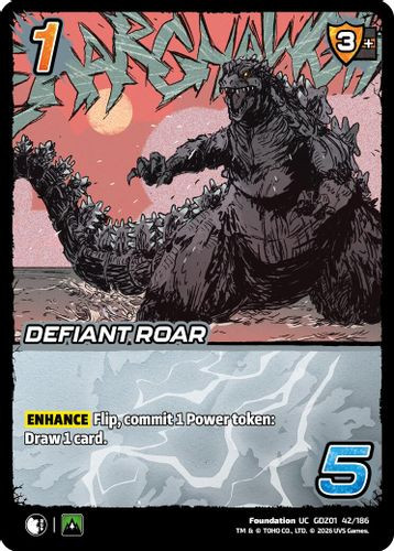 [GDZ01-042/186](UC) Defiant Roar