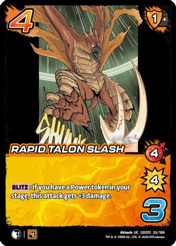 [GDZ01-055/186](UC) Rapid Talon Slash