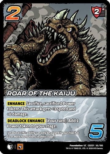 [GDZ01-056/186](UC) Roar of the Kaiju