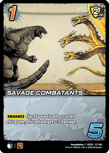 [GDZ01-057/186](C) Savage Combatants