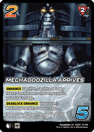 [GDZ01-073/186](UC) Mechagodzilla Arrives