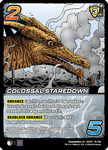 [GDZ01-076/186](UC) Colossal Staredown