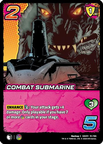 [GDZ01-091/186](C) Combat Submarine