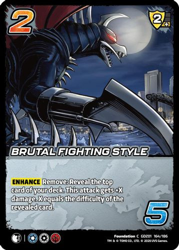 [GDZ01-164/186](C) Brutal Fighting Style
