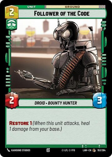 [07-LAW-EN-0153](C) Follower of the Code