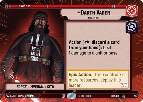 [07-LAW-EN-0275](C) Darth Vader - Unstoppable (Hyperspace)