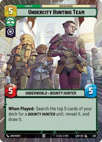 [07-LAW-EN-0402](C) Undercity Hunting Team (Hyperspace)