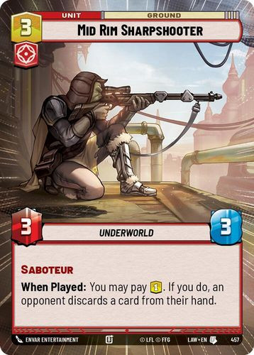 [07-LAW-EN-0457](U) Mid Rim Sharpshooter (Hyperspace)