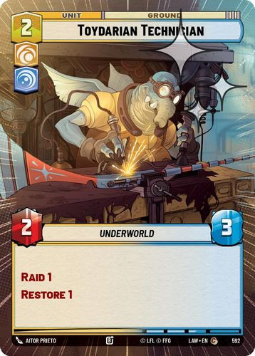 [07-LAW-EN-0592](C) Toydarian Technician (Hyperspace) (Foil)