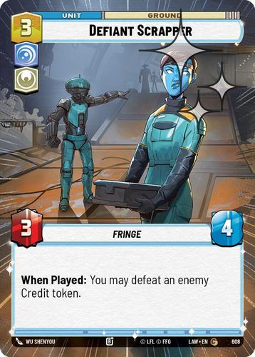 [07-LAW-EN-0608](C) Defiant Scrapper (Hyperspace) (Foil)
