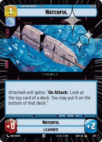 [07-LAW-EN-0627](C) Watchful (Hyperspace) (Foil)