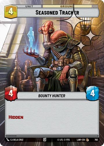 [07-LAW-EN-0762](C) Seasoned Tracker (Hyperspace) (Foil)