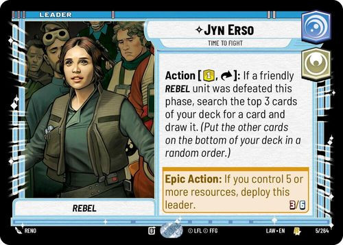 [07-LAW-EN-0005](R) Jyn Erso - Time to Fight