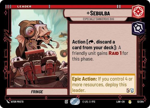 [07-LAW-EN-0012](R) Sebulba - Especially Dangerous Dug