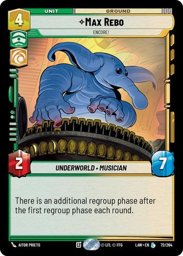 [07-LAW-EN-0072](L) Max Rebo - Encore!