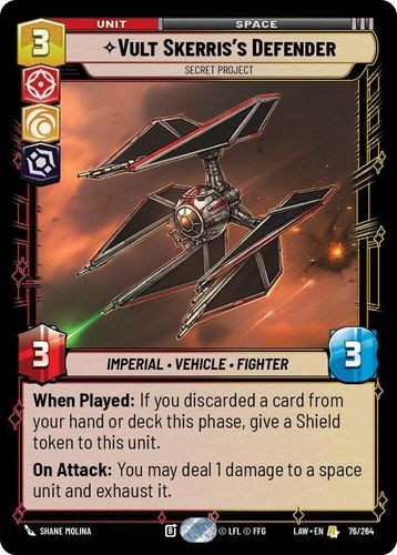 [07-LAW-EN-0076](R) Vult Skerris's Defender - Secret Project
