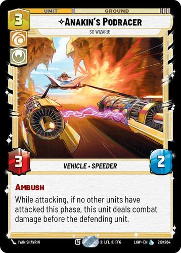 [07-LAW-EN-0219](L) Anakin's Podracer - So Wizard!