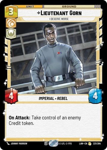 [07-LAW-EN-0221](R) Lieutenant Gorn - I Deserve Worse