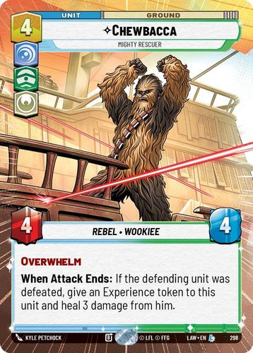 [07-LAW-EN-0298](L) Chewbacca - Mighty Rescuer (Hyperspace)